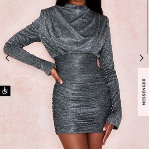 HOUSE OF CB glitter dress IRENA